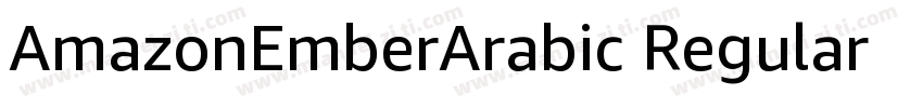 AmazonEmberArabic Regular 普通字体转换